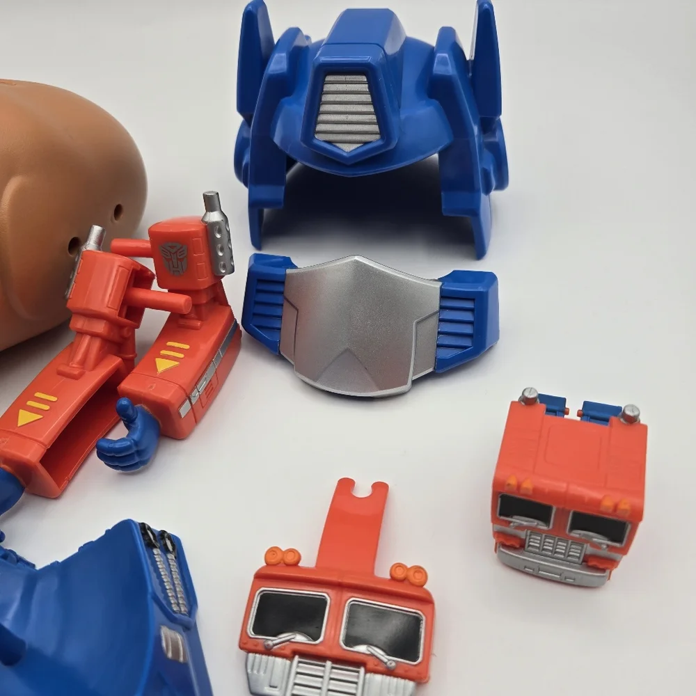 Vintage 2006 Playskool Mr Potato Head Transformers Optimus Optimash Prime Toy